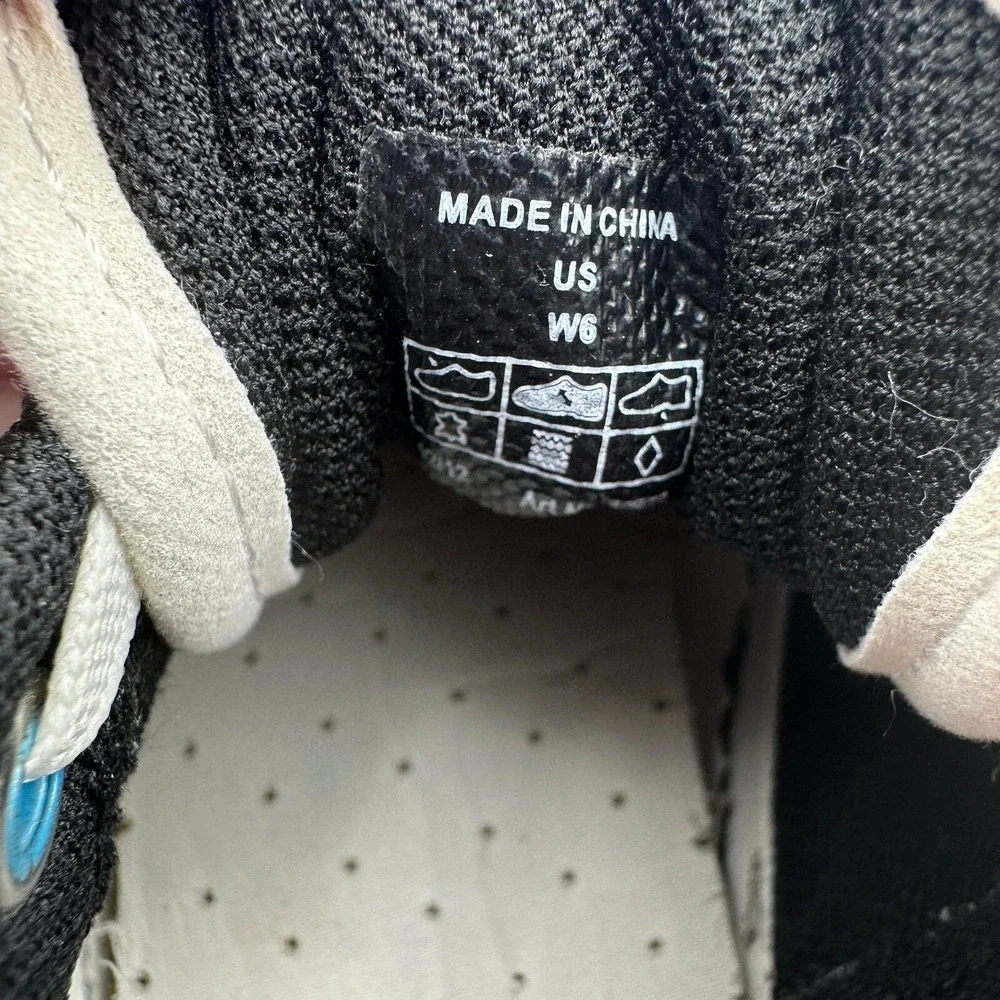 Crocs Bradyn Golf Shoes Womens Size 6 Black White‎ Spikeless Leather Sneakers